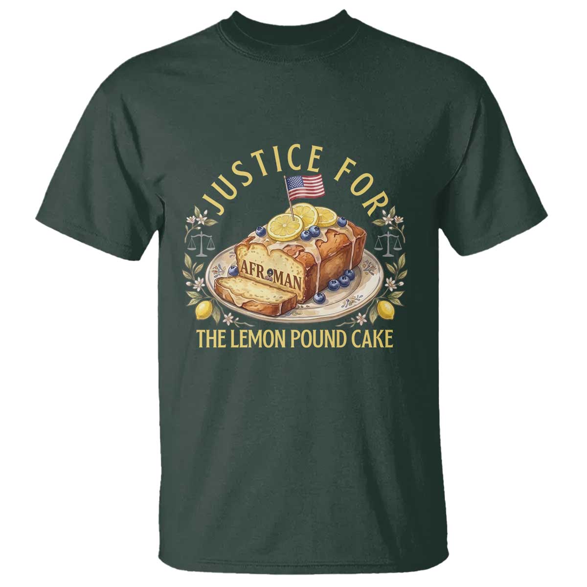 Justice for the Lemon Pound Cake Vintage T Shirt Funny Viral Meme Dessert Parody Rap Fans