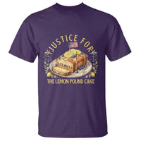 Justice for the Lemon Pound Cake Vintage T Shirt Funny Viral Meme Dessert Parody Rap Fans