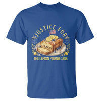 Justice for the Lemon Pound Cake Vintage T Shirt Funny Viral Meme Dessert Parody Rap Fans