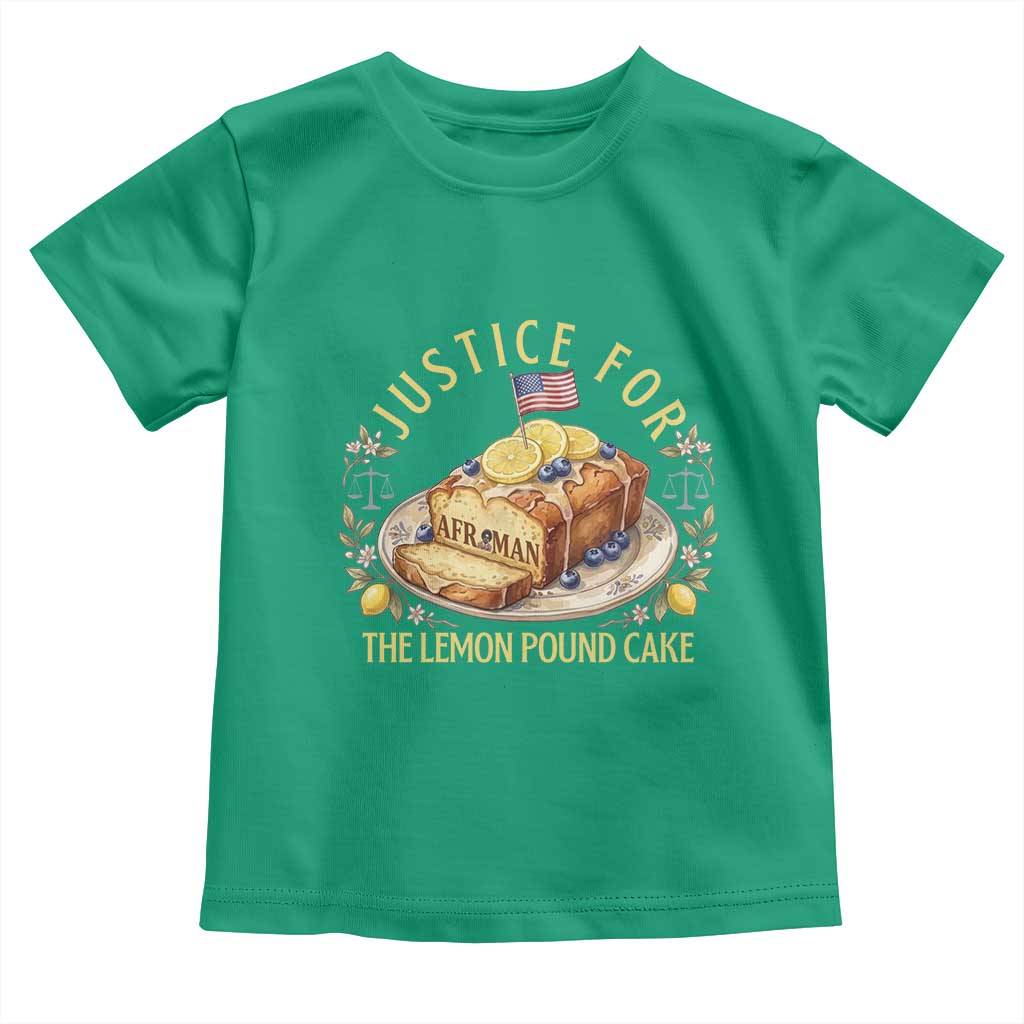 Justice for the Lemon Pound Cake Vintage Toddler T Shirt Funny Viral Meme Dessert Parody Rap Fans