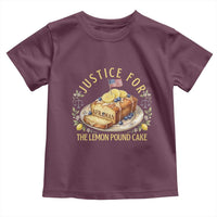 Justice for the Lemon Pound Cake Vintage Toddler T Shirt Funny Viral Meme Dessert Parody Rap Fans