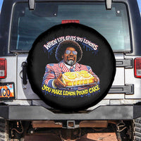 When Life Gives You Lemons Make Lemon Pound Cake Funny Meme Spare Tire Cover Viral Hip Hop Humor Parody for Rap Fans