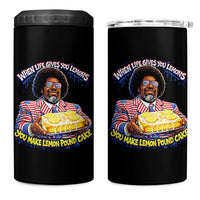 When Life Gives You Lemons Make Lemon Pound Cake Funny Meme 4 in 1 Can Cooler Tumbler Viral Hip Hop Humor Parody for Rap Fans