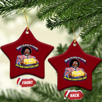 When Life Gives You Lemons Make Lemon Pound Cake Funny Meme Ceramic Ornament Viral Hip Hop Humor Parody for Rap Fans
