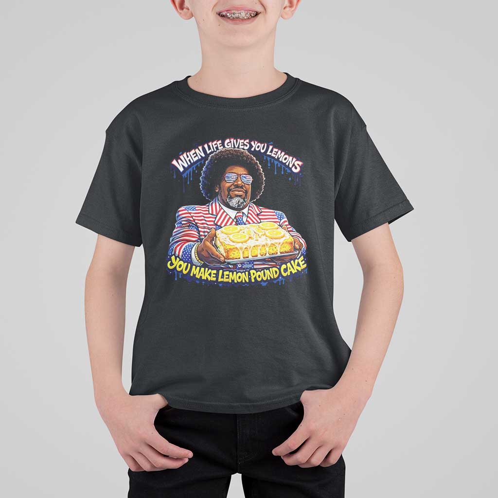 When Life Gives You Lemons Make Lemon Pound Cake Funny Meme T Shirt For Kid Viral Hip Hop Humor Parody for Rap Fans