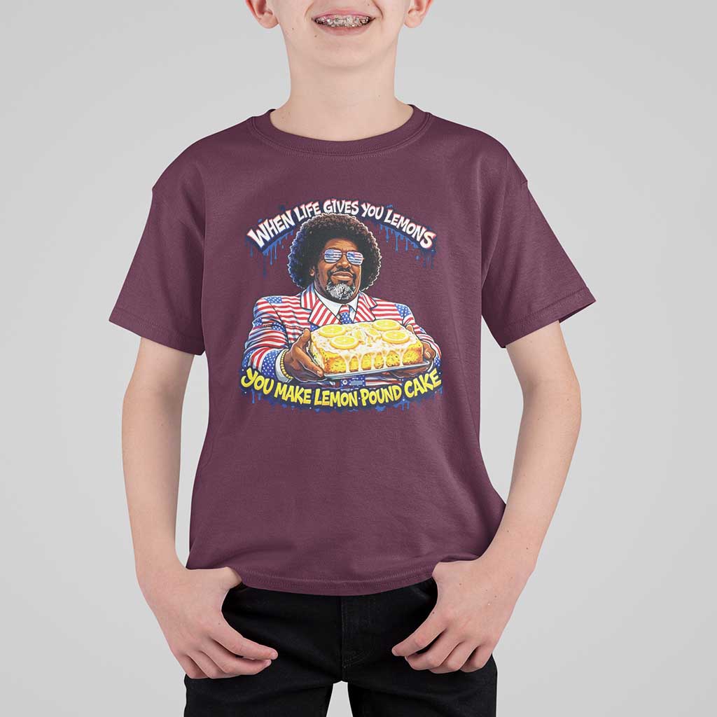 When Life Gives You Lemons Make Lemon Pound Cake Funny Meme T Shirt For Kid Viral Hip Hop Humor Parody for Rap Fans