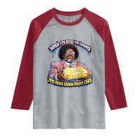 When Life Gives You Lemons Make Lemon Pound Cake Funny Meme Raglan Shirt Viral Hip Hop Humor Parody for Rap Fans