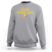 Lemon Pound Cake Team Sweatshirt Viral Meme Dessert Parody Internet Culture Fans