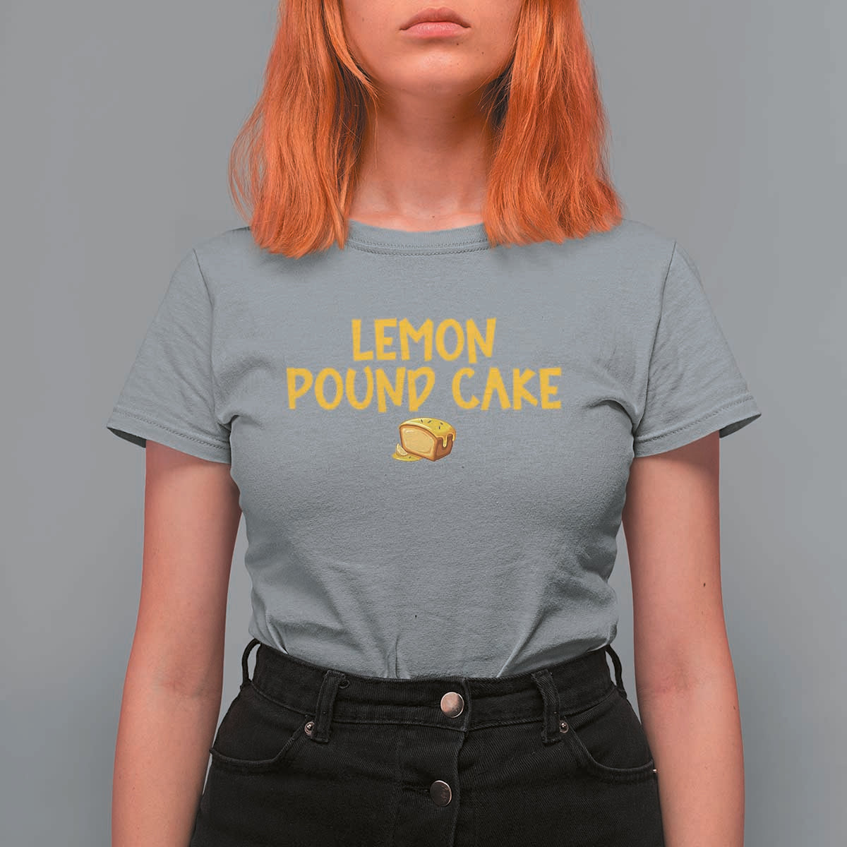 Lemon Pound Cake Team T Shirt For Women Viral Meme Dessert Parody Internet Culture Fans