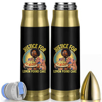 Justice for Lemon Pound Cake Patriotic Meme Bullet Tumbler Funny Viral Hip Hop Parody for Music Rap Fans