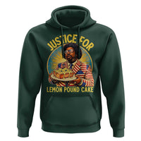 Justice for Lemon Pound Cake Patriotic Meme Hoodie Funny Viral Hip Hop Parody for Music Rap Fans
