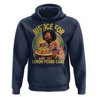 Justice for Lemon Pound Cake Patriotic Meme Hoodie Funny Viral Hip Hop Parody for Music Rap Fans