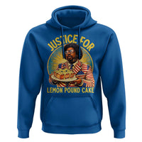Justice for Lemon Pound Cake Patriotic Meme Hoodie Funny Viral Hip Hop Parody for Music Rap Fans