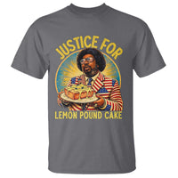 Justice for Lemon Pound Cake Patriotic Meme T Shirt Funny Viral Hip Hop Parody for Music Rap Fans
