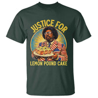 Justice for Lemon Pound Cake Patriotic Meme T Shirt Funny Viral Hip Hop Parody for Music Rap Fans