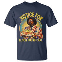 Justice for Lemon Pound Cake Patriotic Meme T Shirt Funny Viral Hip Hop Parody for Music Rap Fans