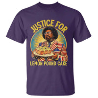 Justice for Lemon Pound Cake Patriotic Meme T Shirt Funny Viral Hip Hop Parody for Music Rap Fans
