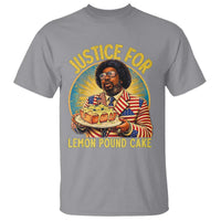 Justice for Lemon Pound Cake Patriotic Meme T Shirt Funny Viral Hip Hop Parody for Music Rap Fans