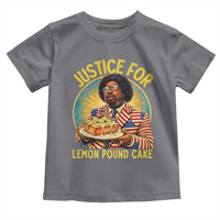 Justice for Lemon Pound Cake Patriotic Meme Toddler T Shirt Funny Viral Hip Hop Parody for Music Rap Fans