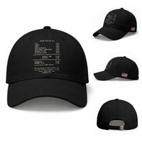 Jesus Paid It All Christian Receipt Baseball Cap Romans 6:23 Faith Message Sin Debt Inspirational Gift