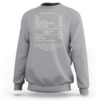 Jesus Paid It All Christian Receipt Sweatshirt Romans 6:23 Faith Message Sin Debt Inspirational Gift