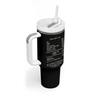 Jesus Paid It All Christian Receipt Tumbler With Handle Romans 6:23 Faith Message Sin Debt Inspirational Gift