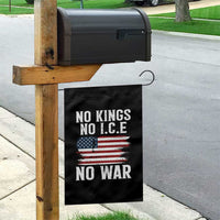 No Wars No Ice No Kings American Flag Garden Flag Patriotic Protest Anti War Human Rights