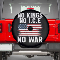 No Wars No Ice No Kings American Flag Spare Tire Cover Patriotic Protest Anti War Human Rights
