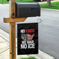 No Kings No Wars No Ice Statue of Liberty Garden Flag American Flag Patriotic Protest Freedom Democracy