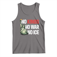 No Kings No Wars No Ice Statue of Liberty Tank Top American Flag Patriotic Protest Human Rights