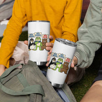 No Wars No Ice No Kings Animal Protest Tumbler Cup Frog Penguin Bear Resist Human Rights Activist