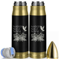 No Wars No Ice No Kings Botanical Dove Bullet Tumbler Peace Symbol Anti War Human Rights Protest