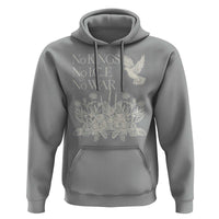 No Wars No Ice No Kings Botanical Dove Hoodie Peace Symbol Anti War Human Rights Protest