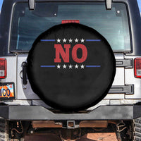 No Protest Patriotic Spare Tire Cover Red White Blue Freedom Political Satire