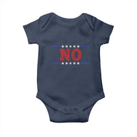 No Protest Patriotic Baby Onesie Red White Blue Freedom Political Satire