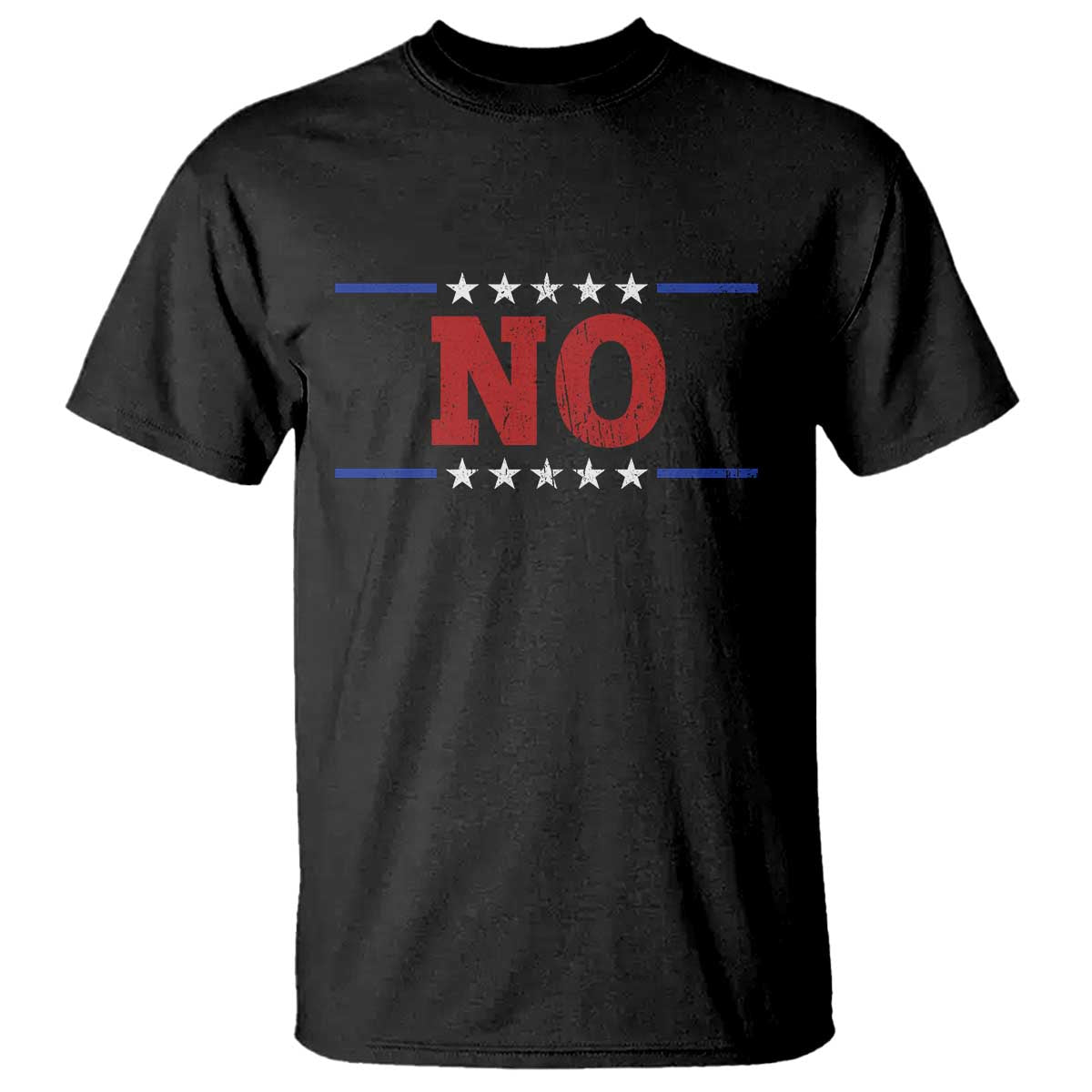No Protest Patriotic T Shirt Red White Blue Freedom Political Satire