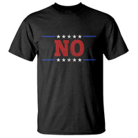 No Protest Patriotic T Shirt Red White Blue Freedom Political Satire