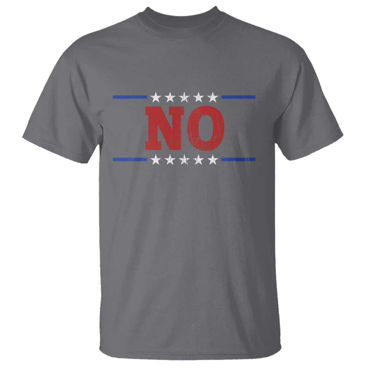 No Protest Patriotic T Shirt Red White Blue Freedom Political Satire