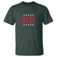No Protest Patriotic T Shirt Red White Blue Freedom Political Satire