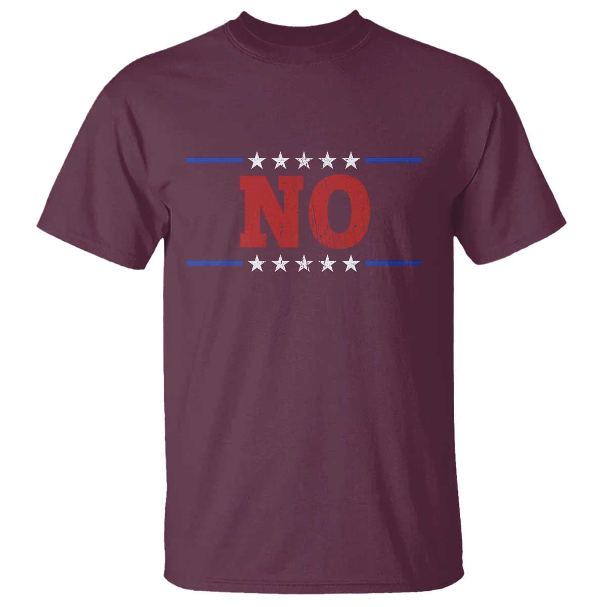 No Protest Patriotic T Shirt Red White Blue Freedom Political Satire