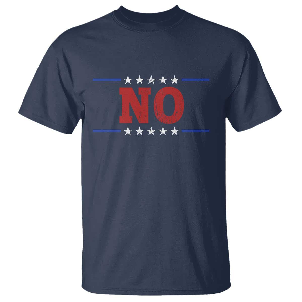No Protest Patriotic T Shirt Red White Blue Freedom Political Satire