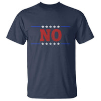 No Protest Patriotic T Shirt Red White Blue Freedom Political Satire