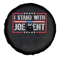 I Stand With Joe Kent Patriotic Support Spare Tire Cover American Flag Political Statement