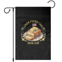 Lemon Pound Cake Social Club Garden Flag Funny Viral Meme Dessert Parody Rap Fans