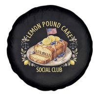Lemon Pound Cake Social Club Spare Tire Cover Funny Viral Meme Dessert Parody Rap Fans