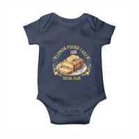 Lemon Pound Cake Social Club Baby Onesie Funny Viral Meme Dessert Parody Rap Fans