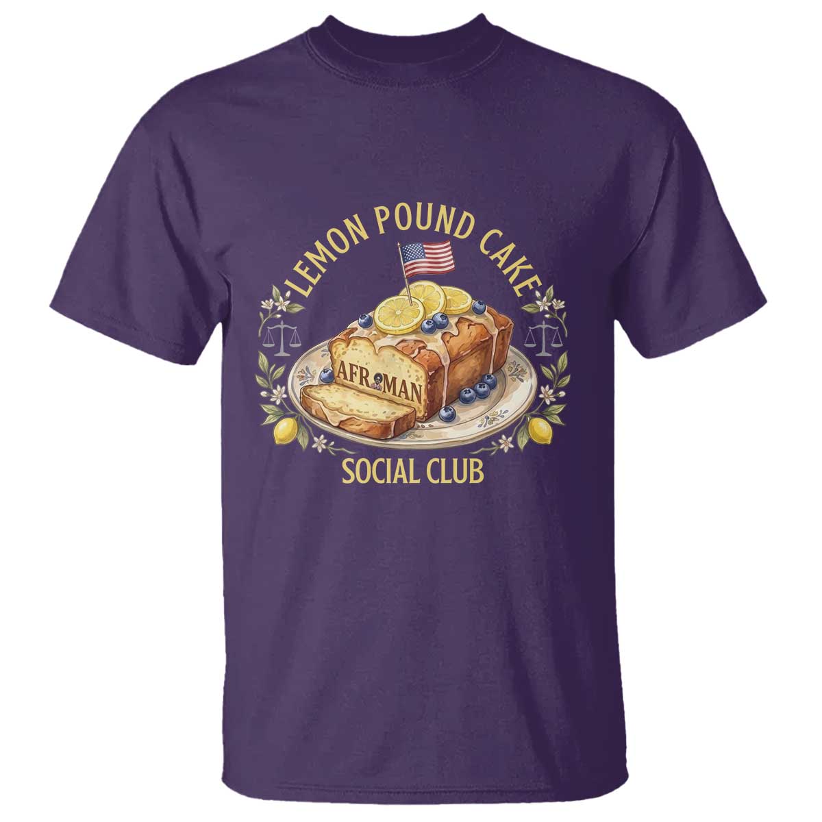 Lemon Pound Cake Social Club T Shirt Funny Viral Meme Dessert Parody Rap Fans
