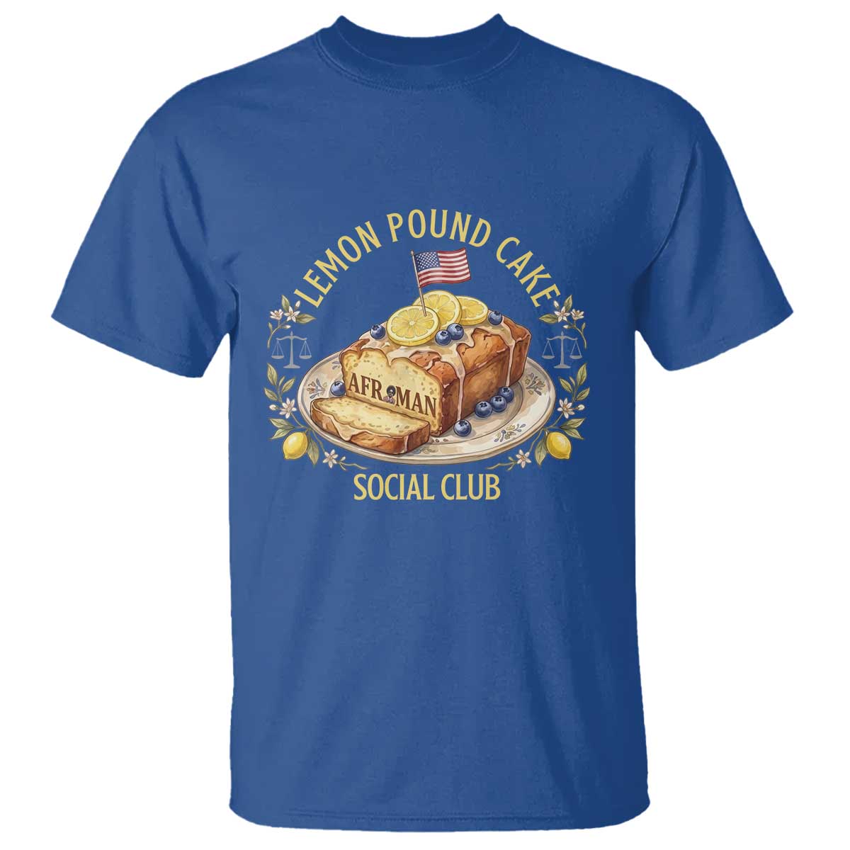 Lemon Pound Cake Social Club T Shirt Funny Viral Meme Dessert Parody Rap Fans