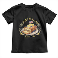 Lemon Pound Cake Social Club Toddler T Shirt Funny Viral Meme Dessert Parody Rap Fans