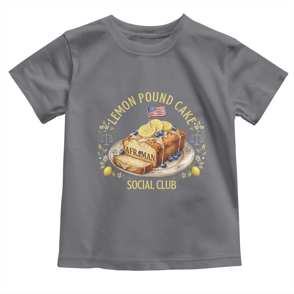 Lemon Pound Cake Social Club Toddler T Shirt Funny Viral Meme Dessert Parody Rap Fans